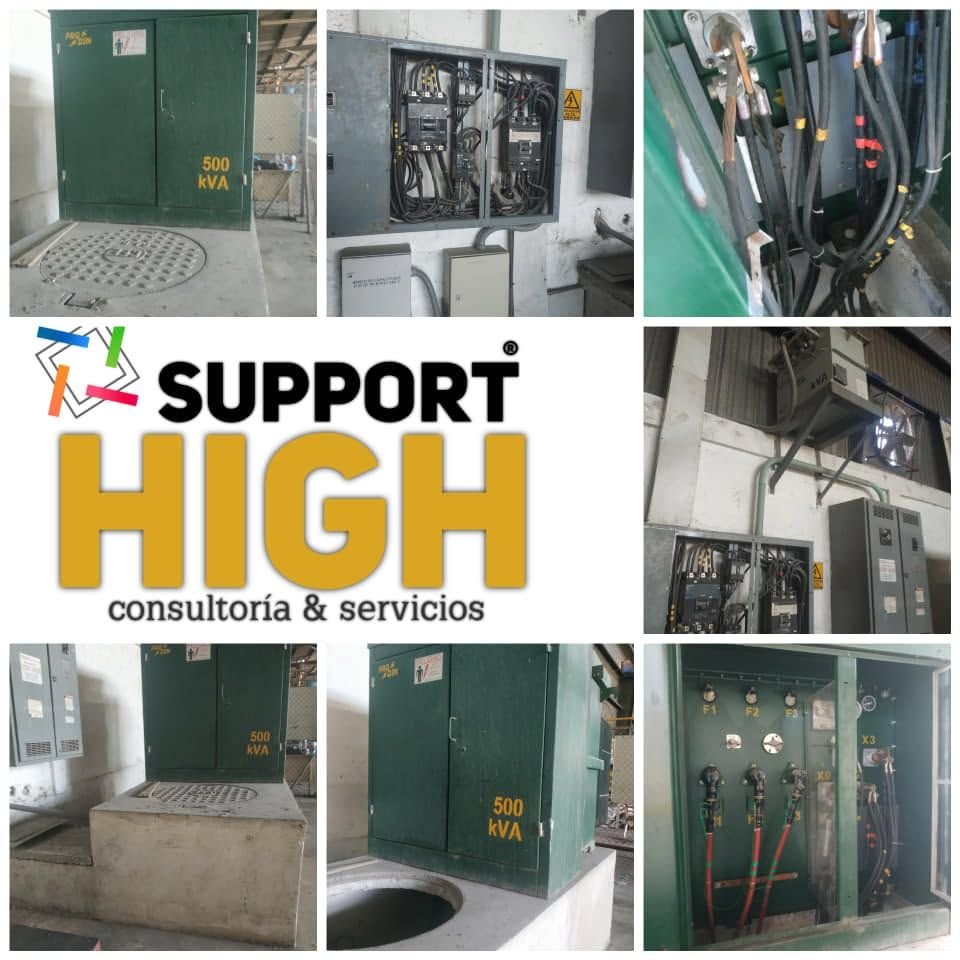 Mantenimiento de subestación eléctrica